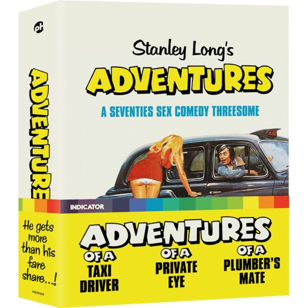 Stanley Long's Adventures: A Seventies Sex Comedy Threesome  BLU-RAY